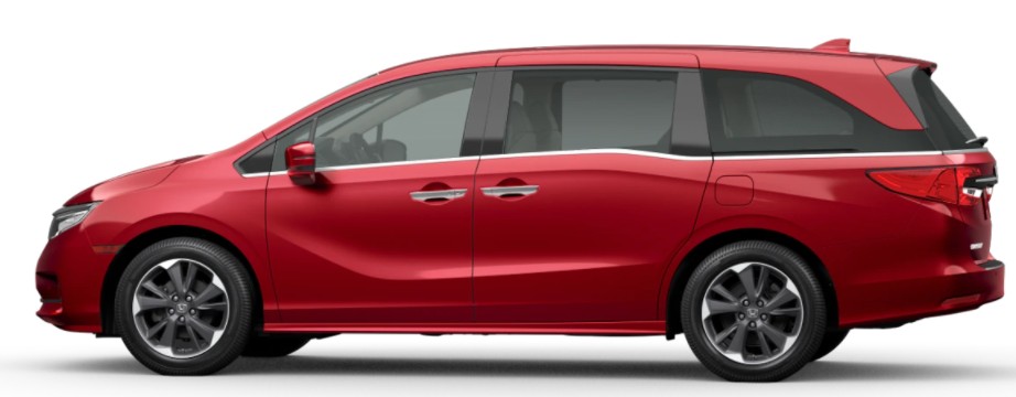 2022 Honda Odyssey in Radiant Red Metallic II