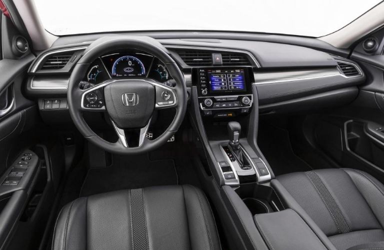2021 Honda Civic Sedan Touring front interior