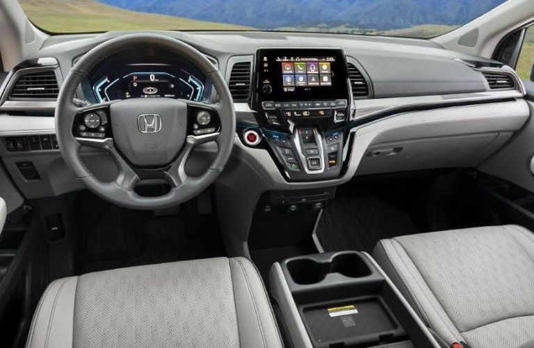 Interior of the 2022 Honda Odyssey