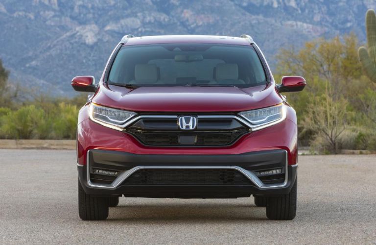 Front view of the 2022 CR-V Hybrid
