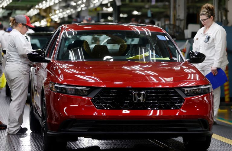 2023 Honda Accord at manufacturing plant