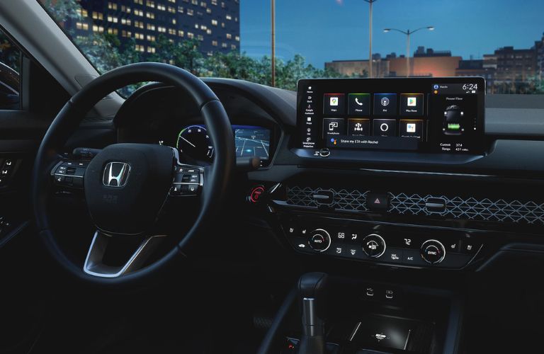 Interior Dashboard in the 2023 Honda Accord Hybrid