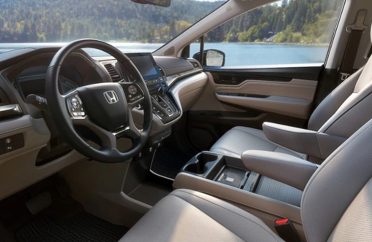 2023 Honda Odyssey dashboard view
